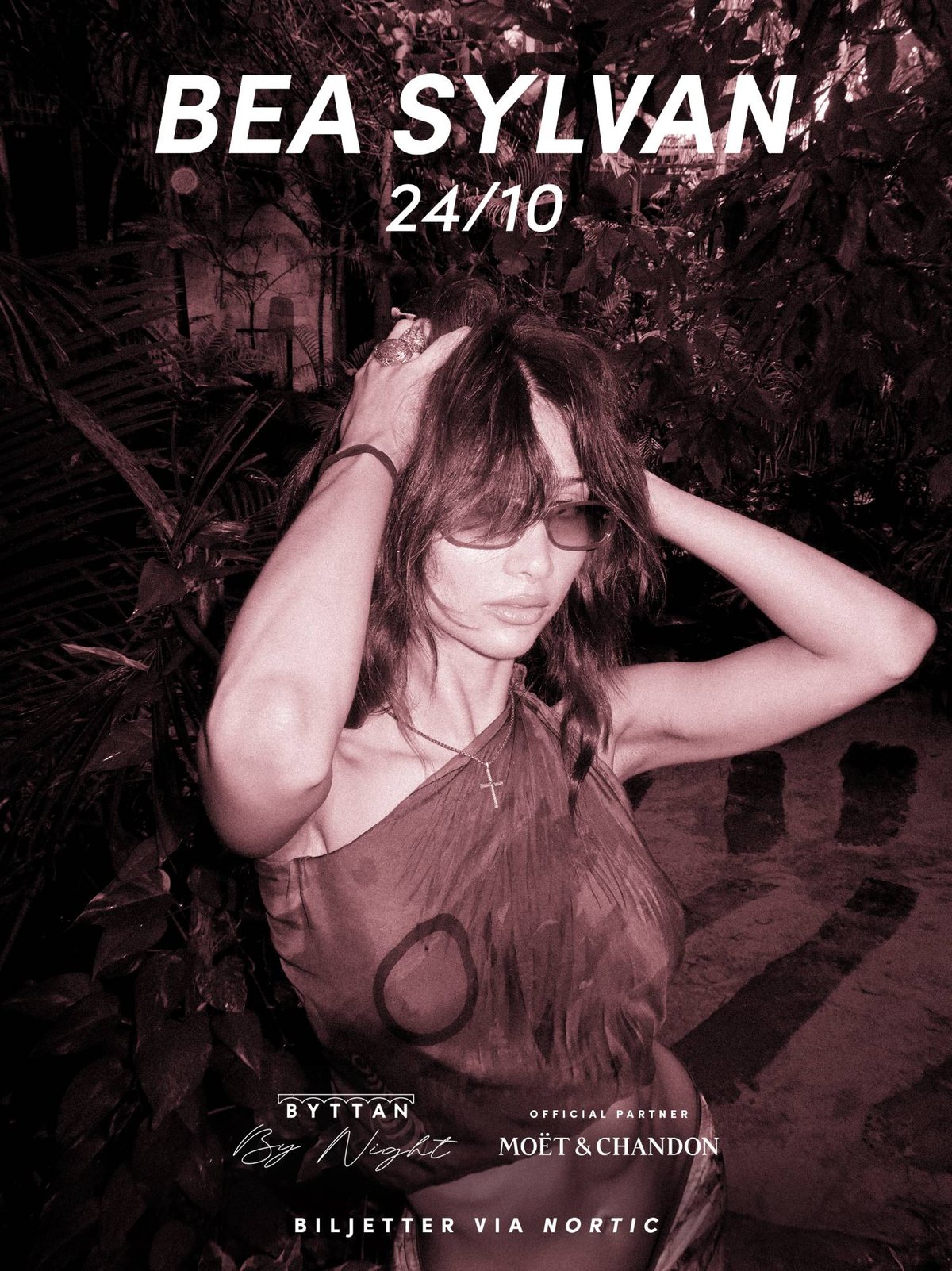 Affisch: Byttan by Night med Bea Sylvan, 24 oktober